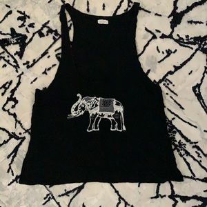 Brandy Melville/John Galt Elephant Tank Top